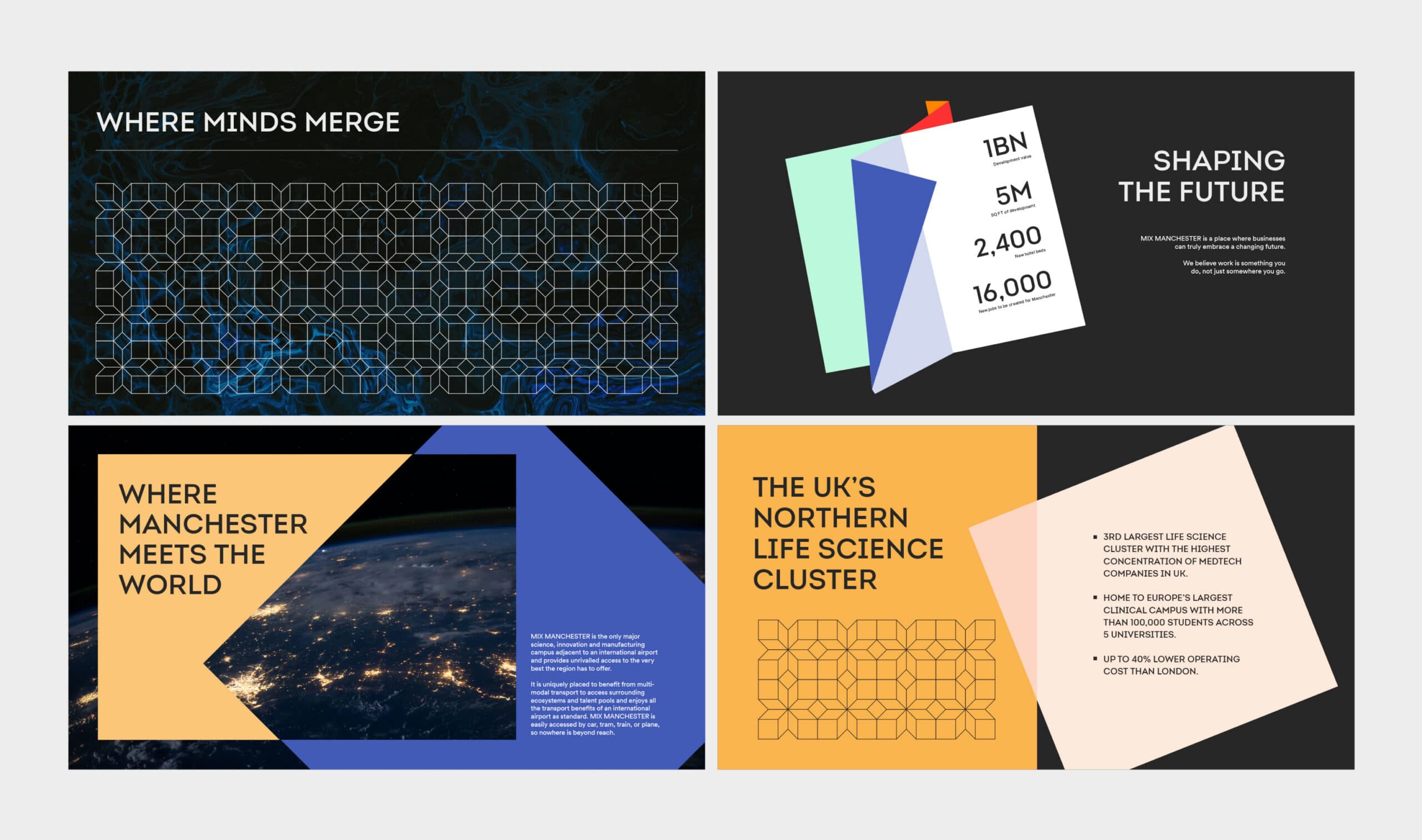MIX Manchester brand application