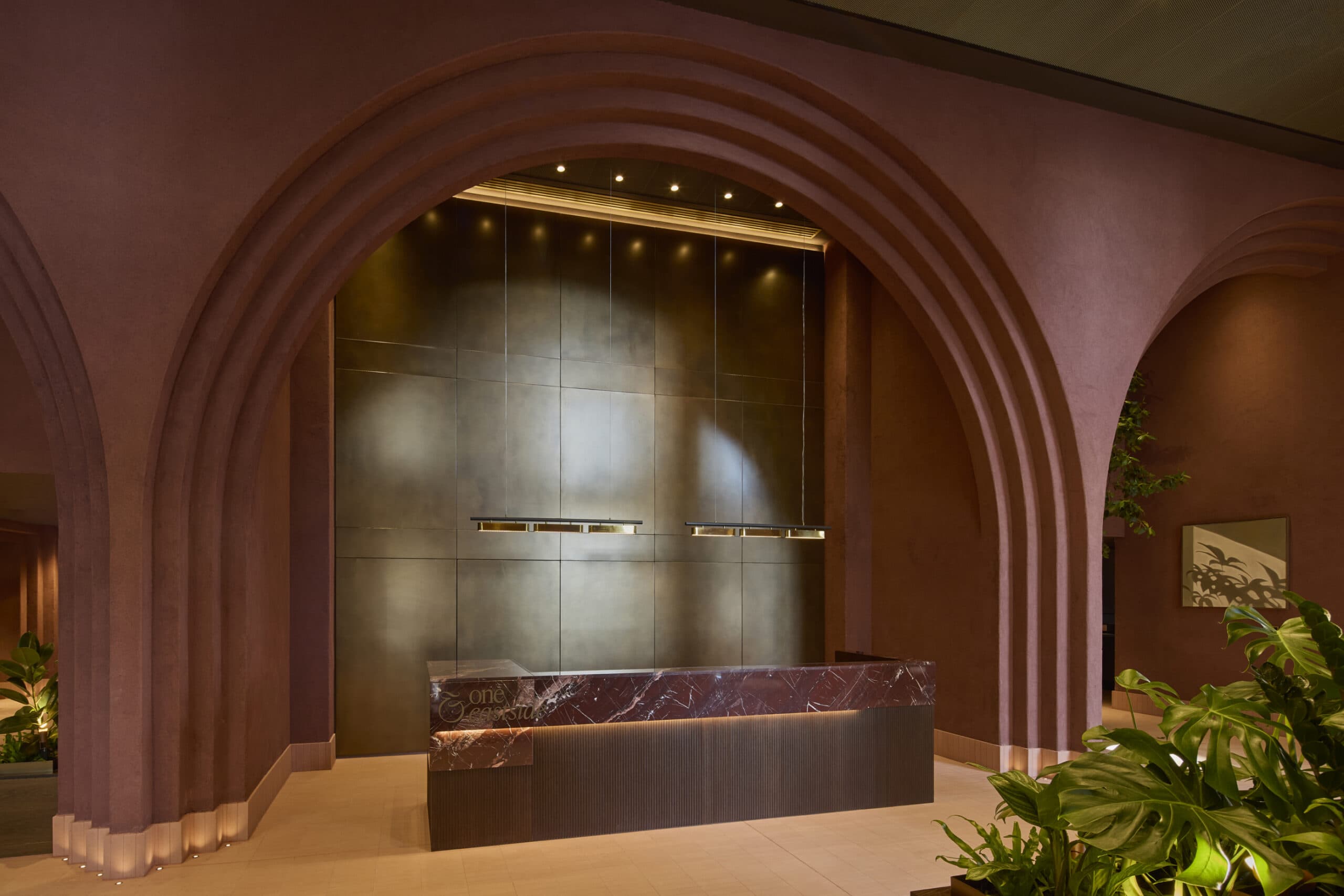 One Eastside arched reception