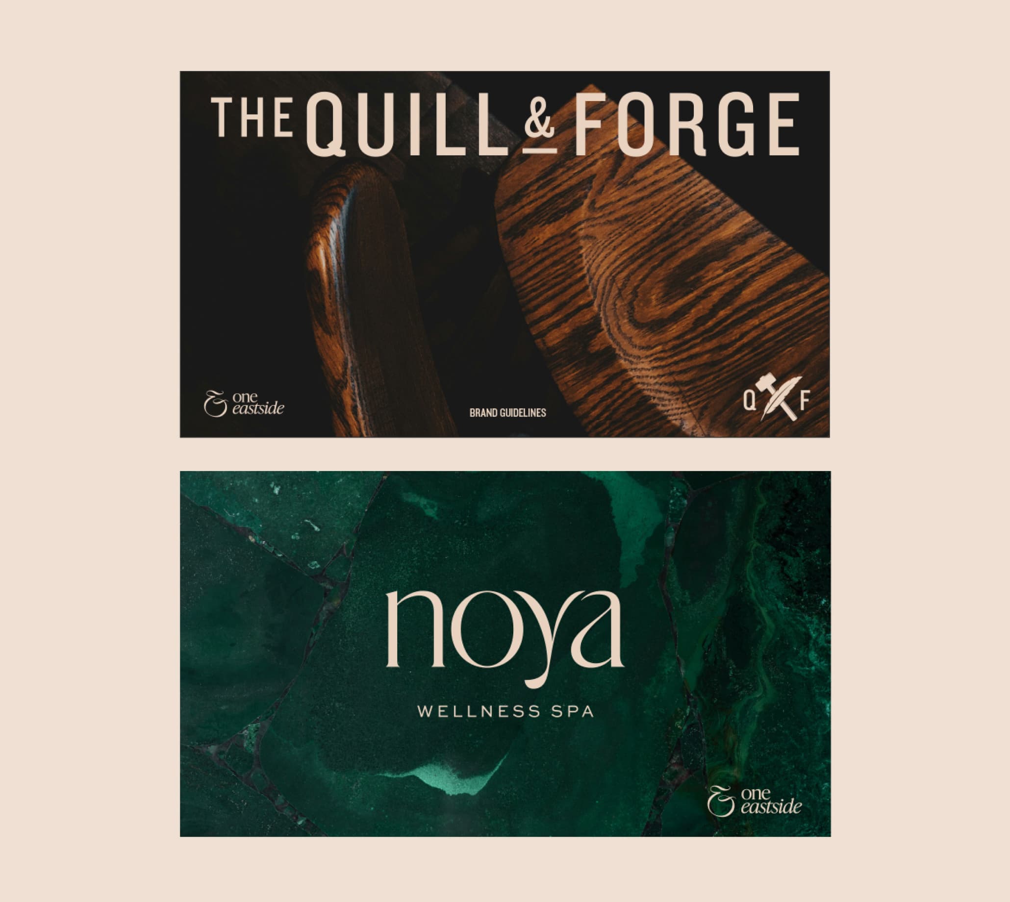 One Eastside sub-brands — The Quill & Forge and Noya